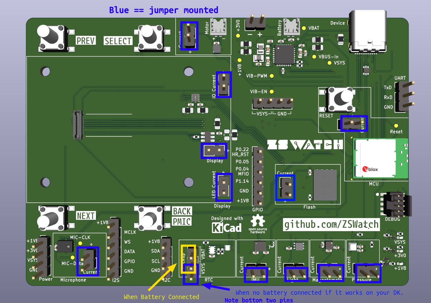 Jumper configuration