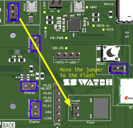 WatchDK jumper location